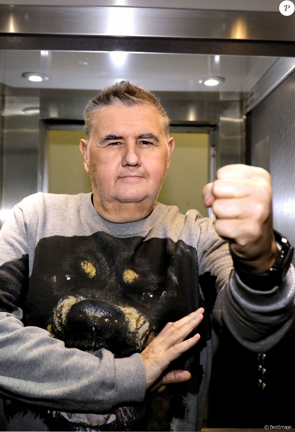 Exclusif - Portrait de Pierre Ménès. Le 22 octobre 2019