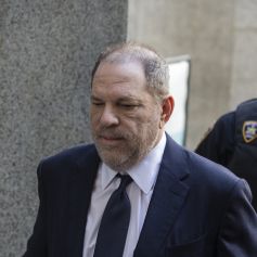 Harvey Weinstein au tribunal de New York City, New York, Etats-Unis, où il a plaidé non-coupable, le 5 juin 2018. Harvey Weinstein a été inculpé pour un viol et une agression sexuelle le 30 mai dernier.