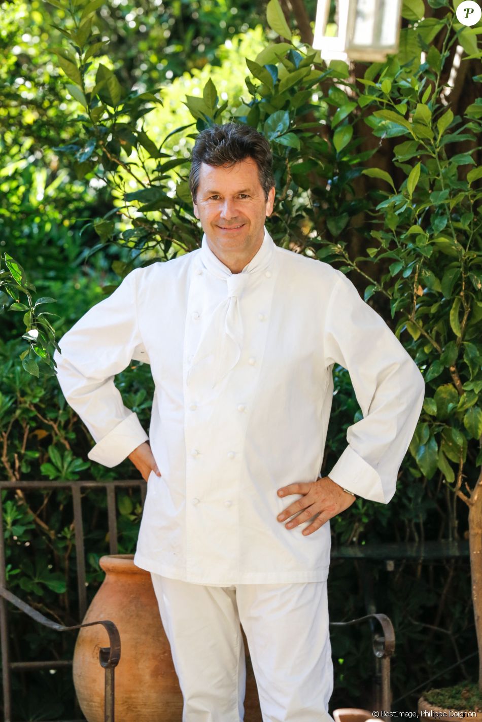 Le chef Christophe Leroy à Ramatuelle le 4 juillet 2017 © Philippe Doignon/Bestimage