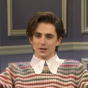 Timothée Chalamet - Timothée Chalamet parodie Harry Styles dans un sketch de "Saturday Night Live".