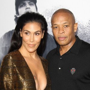 Dr. Dre et sa femme Nicole Young.