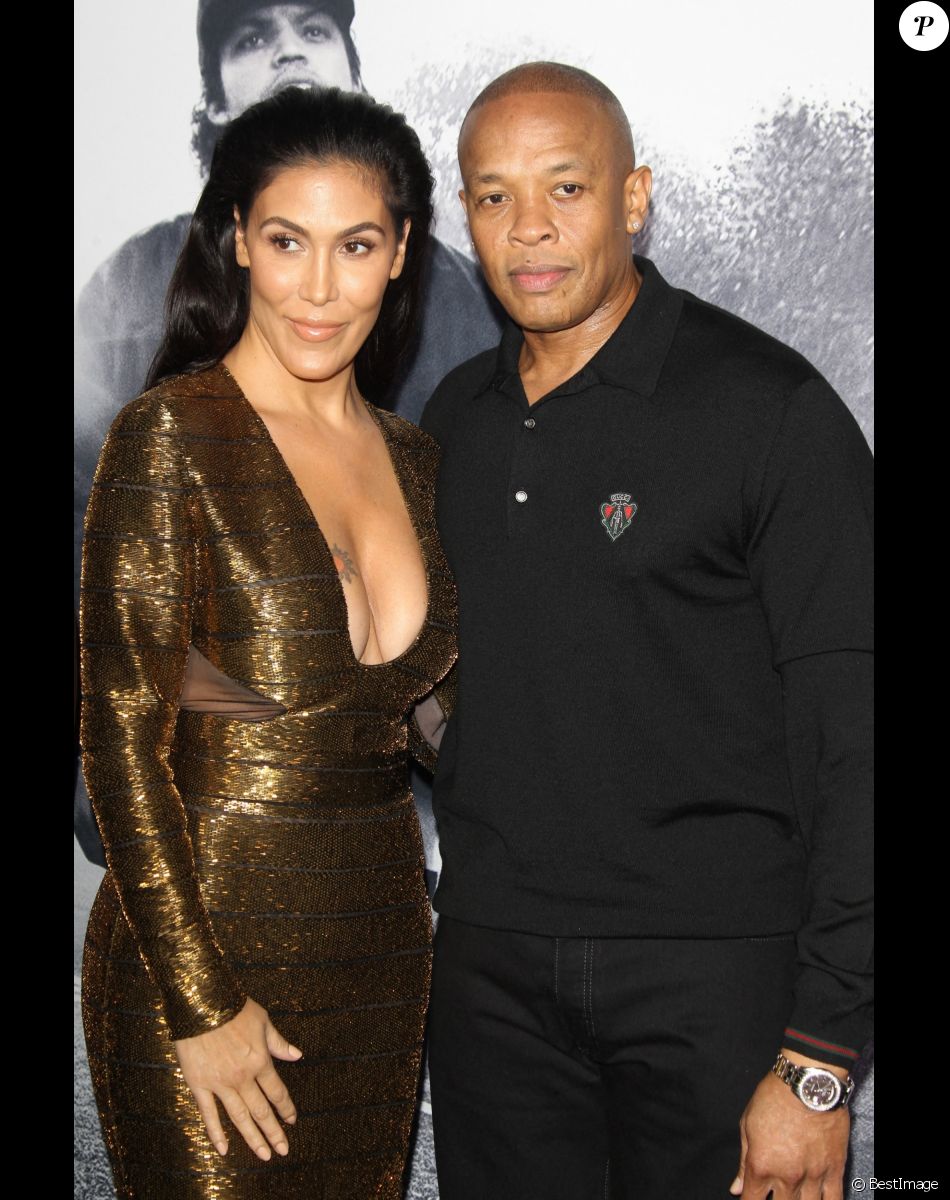 Dr. Dre et sa femme Nicole Young.