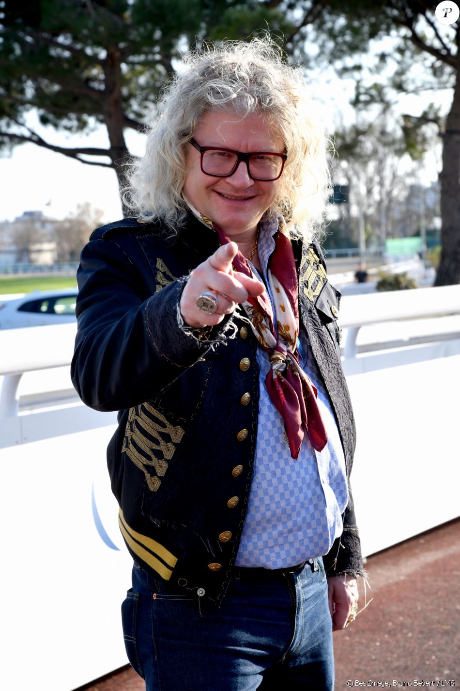 EXCLUSIF - Pierre-Jean Chalençon - Journée caritative au profit de la Fondation Claude Pompidou à l'Hippodrome de la Côte d'Azur à Cagnes-sur-Mer, le 22 février 2020. © Bruno Bebert / LMS / Bestimage