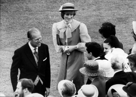 Le prince Philip et Diana à Ascot en 1981. 