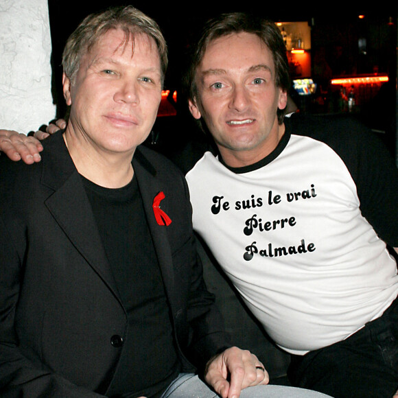Patrick Juvet et Pierre Palmade au club Vinyl.