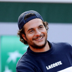 Amir Haddad - O.Meunier et P.H.Mathieu ont remporté le tournoi de tennis du programme "Stars, Set et Match", dont la marque française "Hair rituel by Sisley" est le partenaire officiel, sur le court Simonne-Mathieu dans le cadre des Internationaux de Roland Garros à Paris. Le 7 Octobre 2020 © Dominique Jacovides / Bestimage