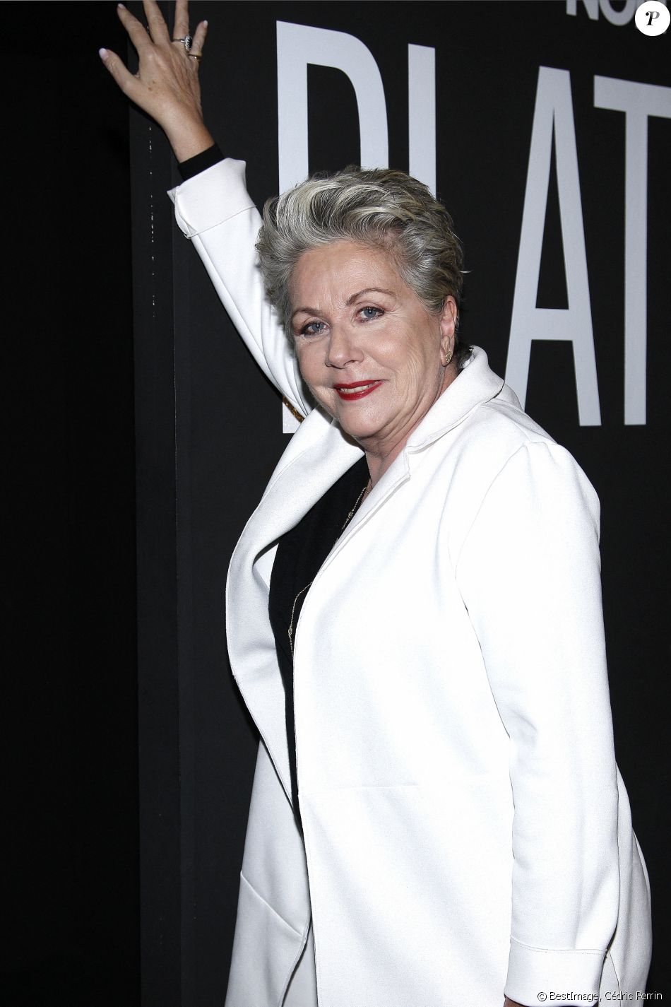 Exclusif - Rendez-vous avec Françoise Laborde à Paris le 21 octobre 2019. © Cédric Perrin/Bestimage