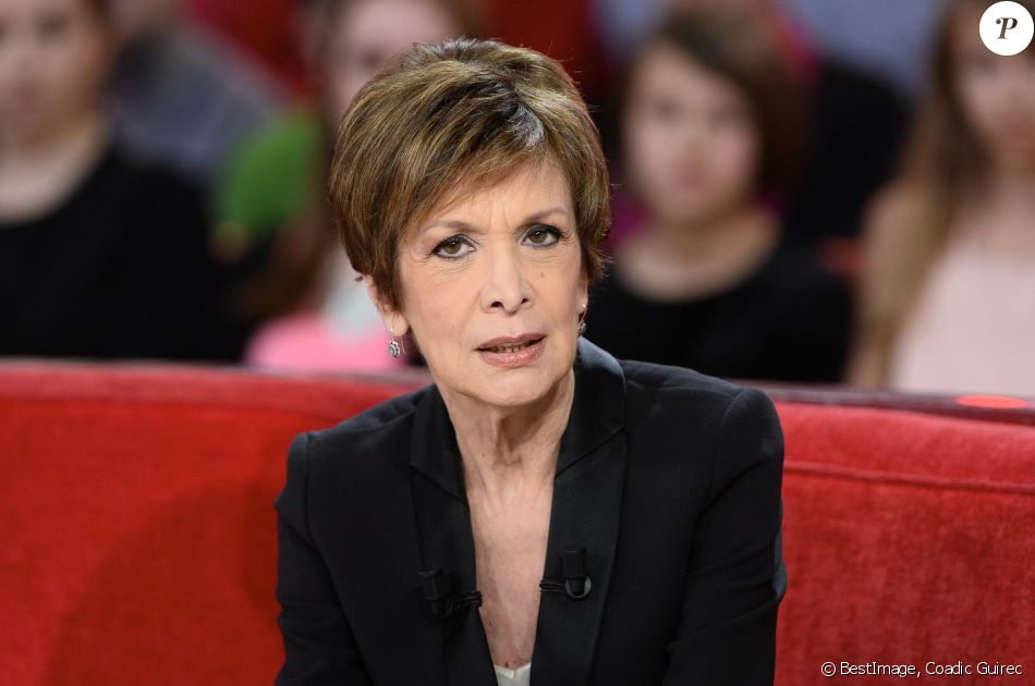 Catherine Laborde - Enregistrement de l'émission "Vivement Dimanche" à Paris le 10 février 2016 et qui sera diffusée le 14 février 2016. © Coadic Guirec/Bestimage