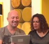 Julie et Christophe de "Loft Story" dans le documentaire de TMC "20 ans de télé-réalité, du Loft à Secret Story", sur TMC, le 7 avril 2021