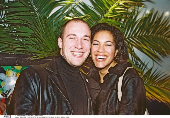 Julie et Christophe de "Loft Story" en 2002 à Paris