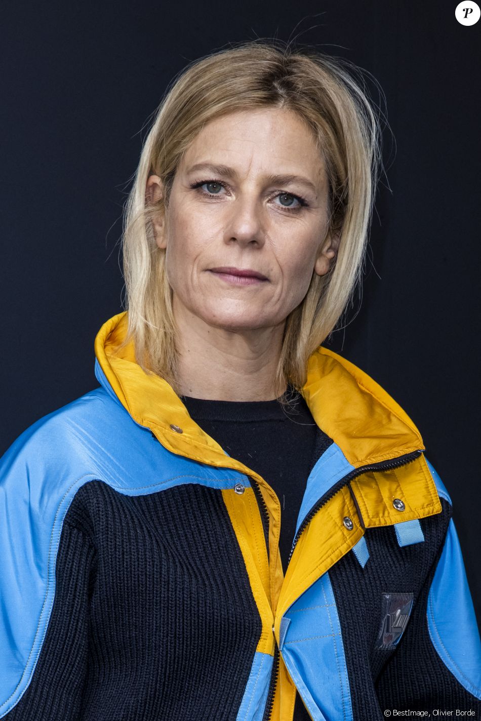 Marina Fois - Photocall du défilé de mode prêt-à-porter printemps-été 2021 "Louis Vuitton" à La Samaritaine à Paris, le 6 octobre 2020 © Olivier Borde / Bestimage