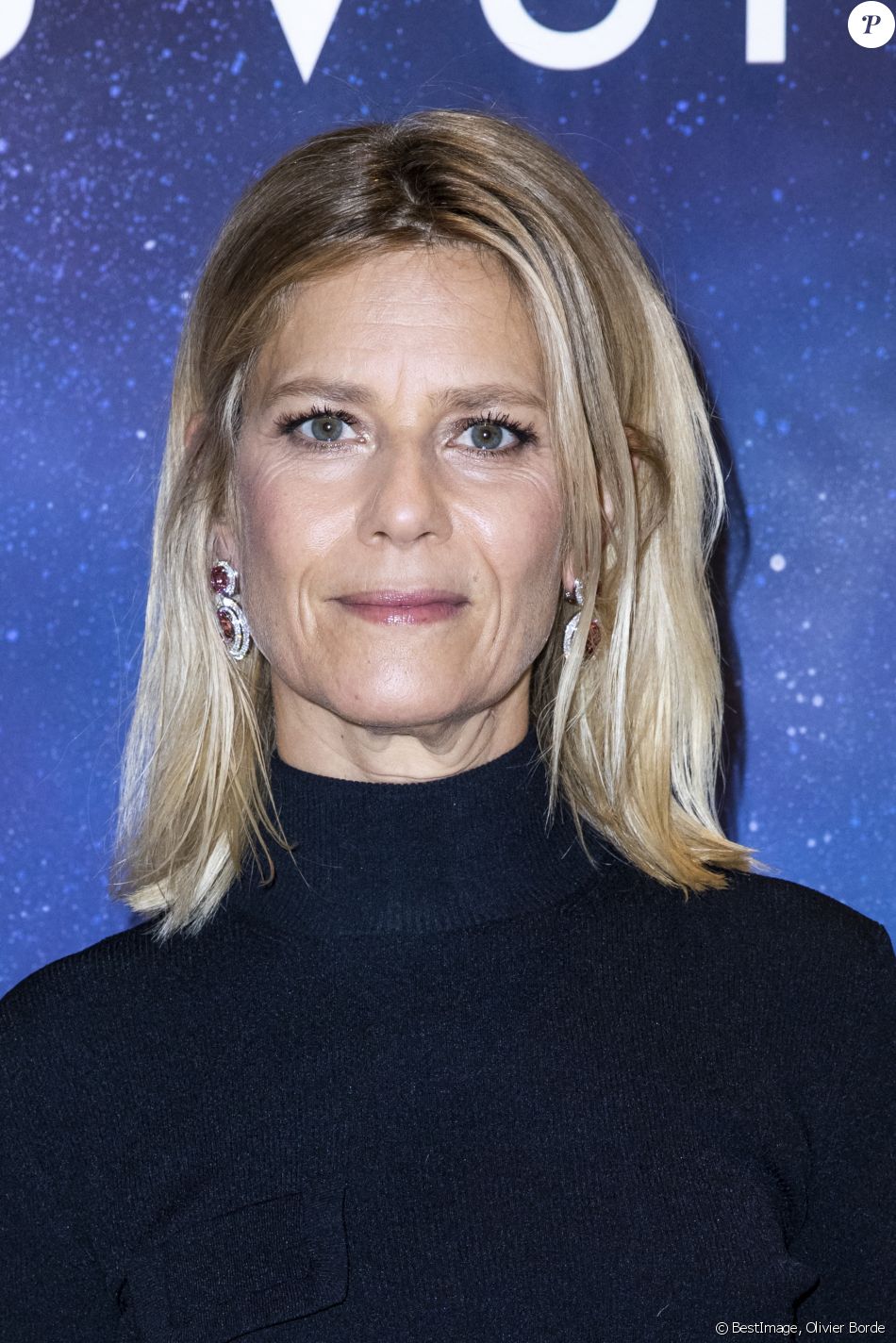Marina Foïs au photocall de la soirée Louis Vuitton Stellar Jewelry Cocktail Event place Vendôme à Paris le 28 septembre 2020. © Olivier Borde / Bestimage