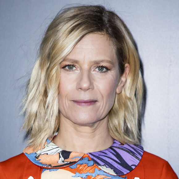 Marina Foïs au photocall du défilé Louis Vuitton collection prêt-à-porter Automne/Hiver 2020-2021 lors de la Fashion Week à Paris le 3 mars 2020. © Olivier Borde / Bestimage 