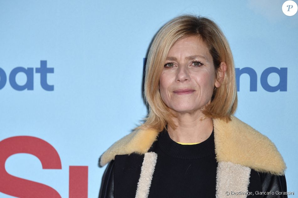 Marina Foïs - Avant-première du film "Je suis là" (JeSuisLà) au cinéma UGC Normandie à Paris, le 4 février 2020. © Giancarlo Gorassini/Bestimage
