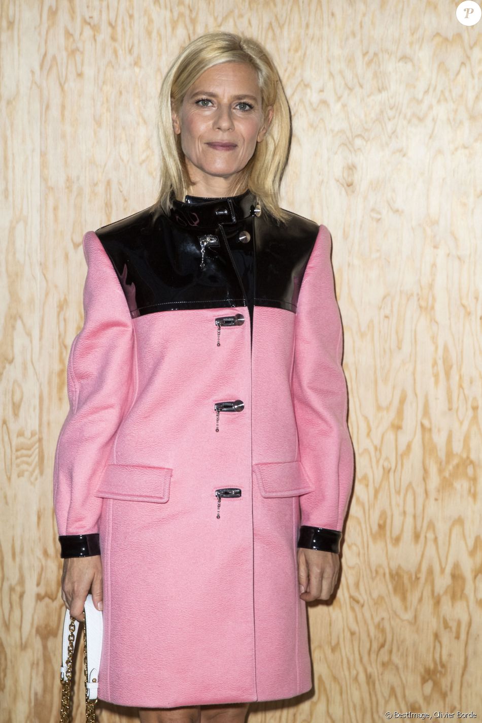 Marina Foïs - Photocall du défilé de mode PAP femme printemps-été 2020 Louis Vuitton à Paris. Le 1er octobre 2019 © Olivier Borde / Bestimage