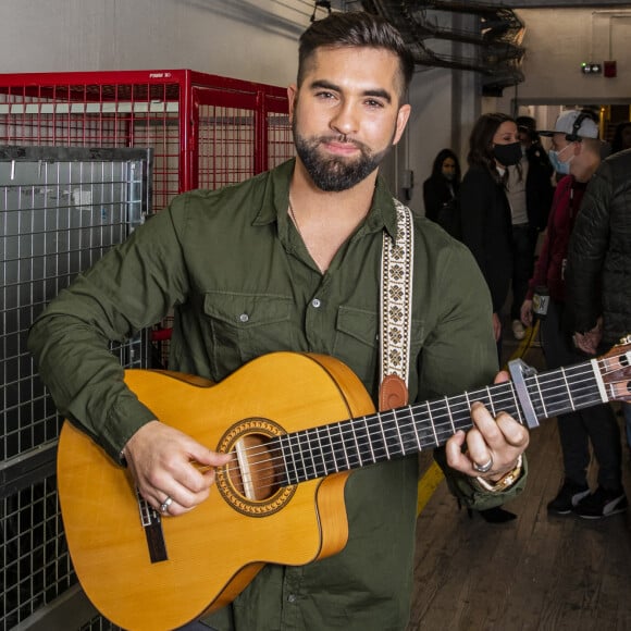 Exclusif - Kendji Girac - Backstage de l'enregistrement de l'émission "La grosse charriade", présentée par C.Hanouna et diffusée le 17 décembre sur C8. Le 10 décembre 2020 © Jack Tribeca / Bestimage