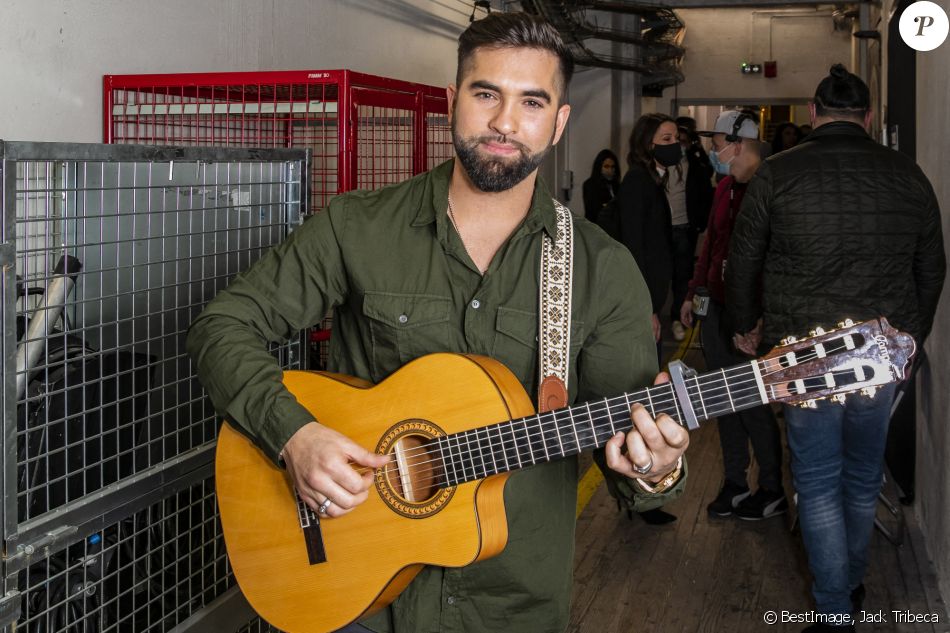 Exclusif - Kendji Girac - Backstage de l'enregistrement de l'émission "La grosse charriade", présentée par C.Hanouna et diffusée le 17 décembre sur C8. Le 10 décembre 2020 © Jack Tribeca / Bestimage