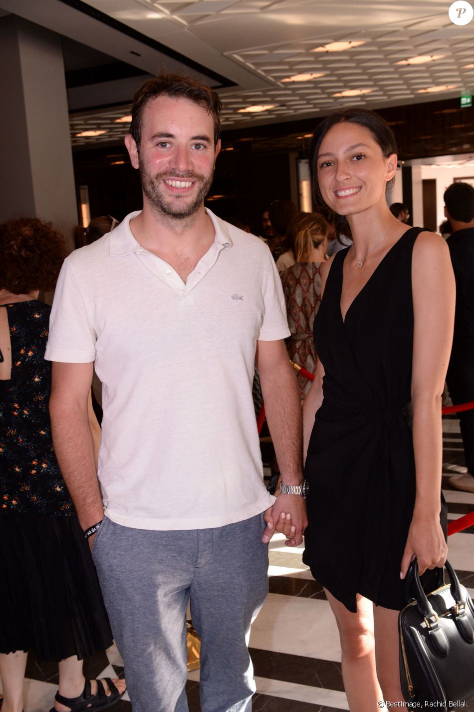 Exclusif - Yaniss Lespert et sa compagne Bétina Orsetti - Inauguration de la galerie Fred Allard à l'hôtel Lutetia rive gauche à Paris le 27 juin 2019. © Rachid Bellak/Bestimage