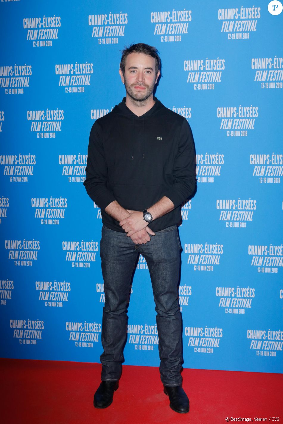 Yaniss Lespert - Soirée d'ouverture de la 7ème édition du Champs-Elysées Film Festival au cinéma Gaumont Marignan à Paris, le 12 juin 2018. © Veeren / CVS / Bestimage