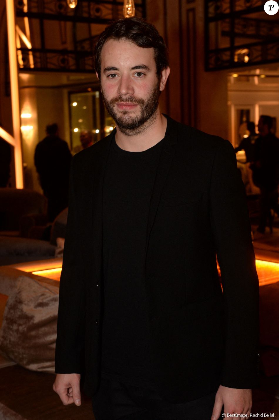 Exclusif - Yaniss Lespert au cocktail lors de la clôture de la 4ème édition le Festival du Cinéma et Musique de Film de La Baule, France, le 12 novembre 2017. © Rachid Bellak/Bestimage