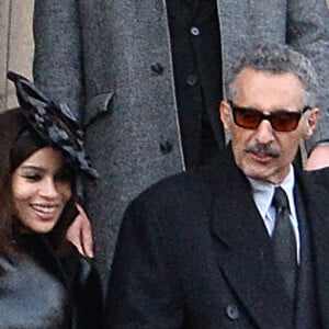 Zoe Kravitz, John Turturro - Les acteurs du film "The batman" tournent à Liverpool le 12 octobre 2020. 