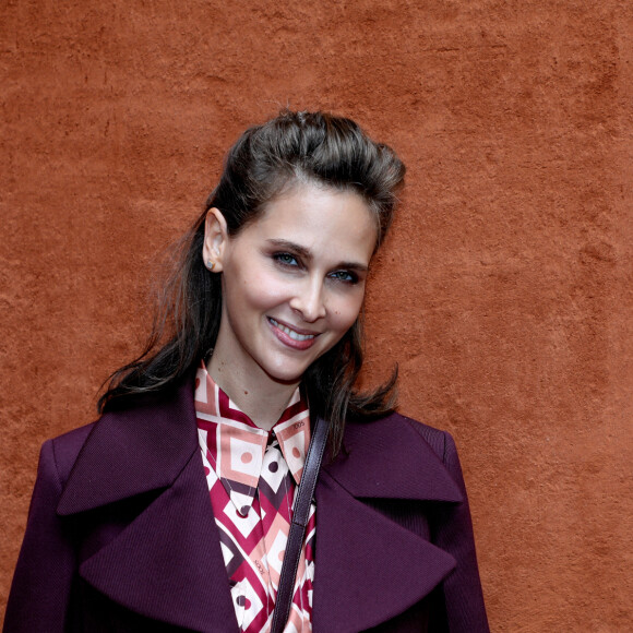 Ophélie Meunier au village lors des internationaux de France de tennis Roland Garros à Paris, le 9 octobre 2020. © Dominique Jacovides / Bestimage