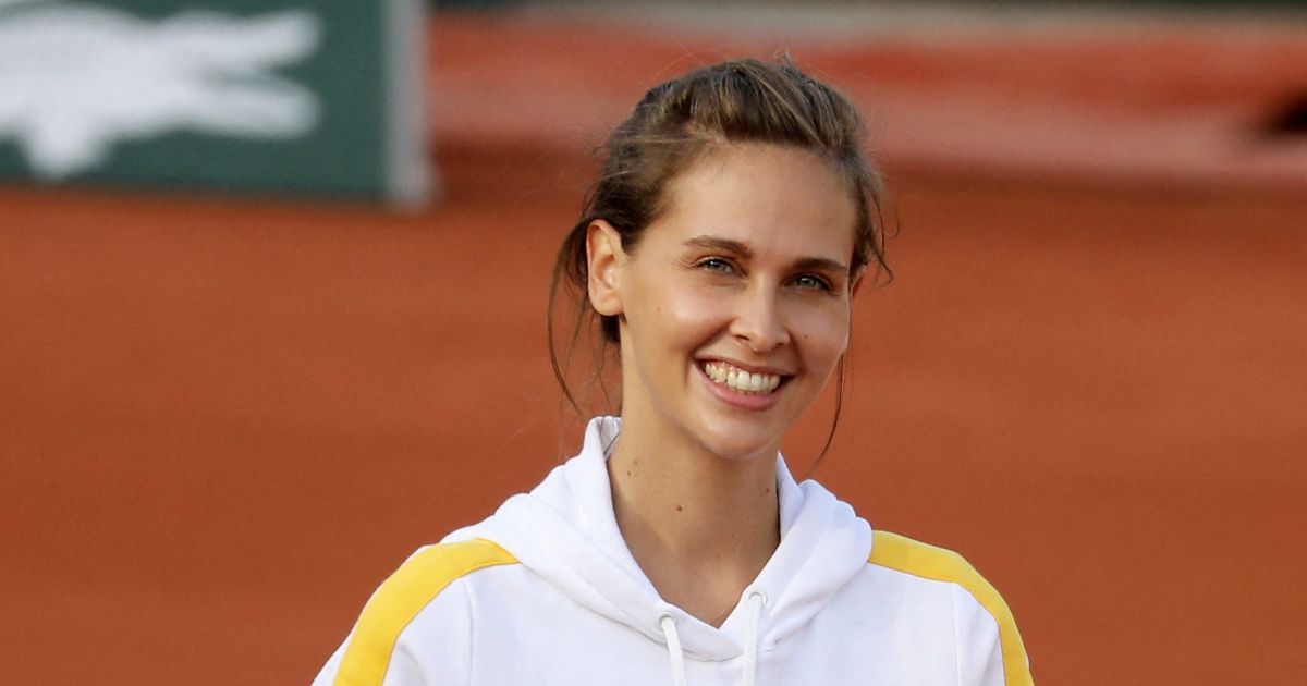 Ophélie Meunier au tournoi de tennis du programme Stars, Set et Match