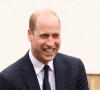 Le prince William, duc de Cambridge, au centre RAF Air Cadets à Londres, le 21 avril 2021, quelques jours après les obsèques du Prince Philip.