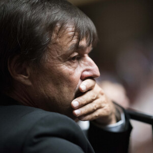 Nicolas Hulot - Discours du Président de la République française, Emmanuel Macron au Congrès de Versailles le 9 juillet 2018 © Elliot Blondet / Pool / Bestimage 