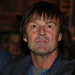 Nicolas Hulot - Soirée Clim'Art, évènement culturel dédié au changement climatique et animé par Daniel Cohn-Bendit sous le Pont Alexandre III à Paris le 26 Novembre 2015. © Denis Guignebourg / Bestimage