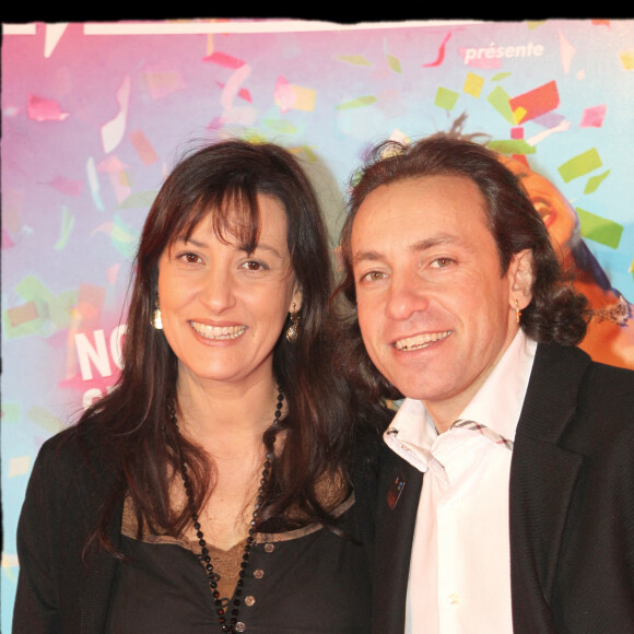 Philippe Candeloro et sa femme Olivia - Archives 2011.