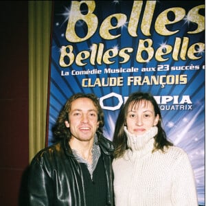 Philippe Candeloro et sa femme Olivia - Archives 2003