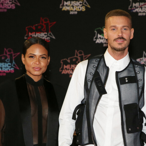 Christina Milian enceinte et son compagnon M. Pokora - 21e édition des NRJ Music Awards au Palais des festivals à Cannes © Dominique Jacovides/Bestimage 