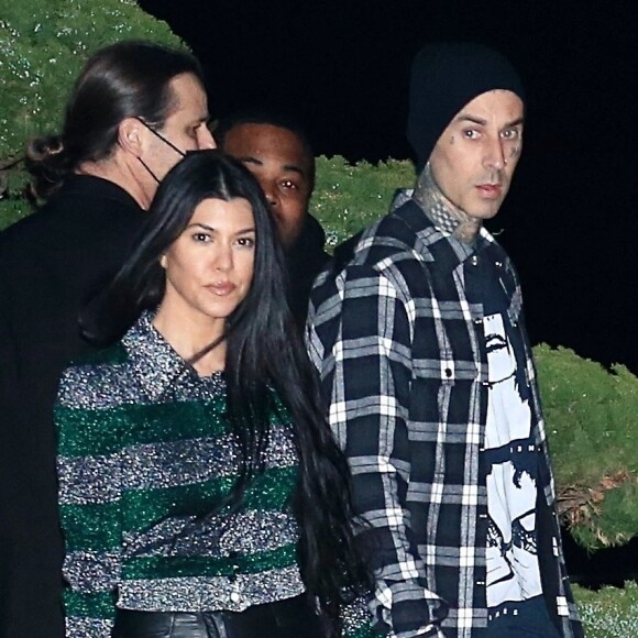 C'est l'amour fou entre Kourtney Kardashian et son compagnon Travis Barker !