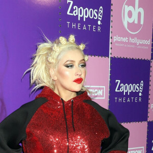 Christina Aguilera - Photocall du nouveau spectacle "Xperience" de Christina Aguilera au Zappos Theatre de Las Vegas, le 31 mai 2019.