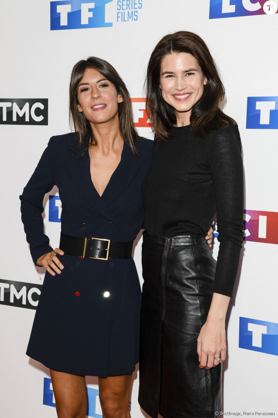 Hélène Mannarino et Julie Denayer - Soirée de rentrée 2019 de TF1 au Palais de Tokyo à Paris, le 9 septembre 2019. © Pierre Perusseau/Bestimage