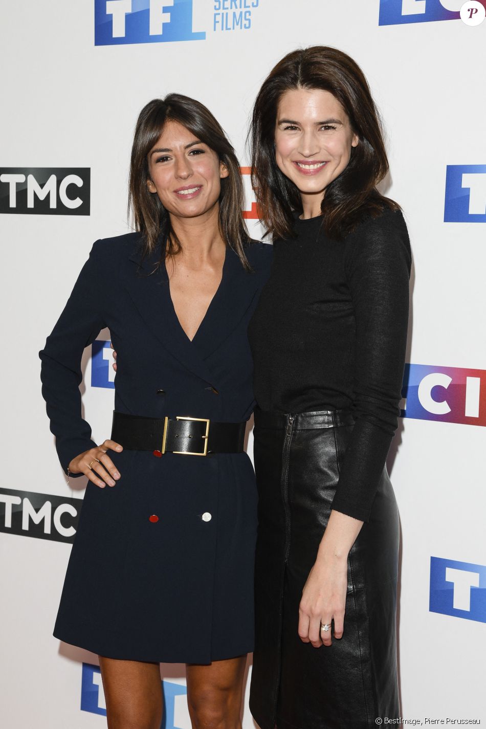 Hélène Mannarino et Julie Denayer - Soirée de rentrée 2019 de TF1 au Palais de Tokyo à Paris, le 9 septembre 2019. © Pierre Perusseau/Bestimage
