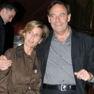 Claire Chazal et Xavier Couture à Paris