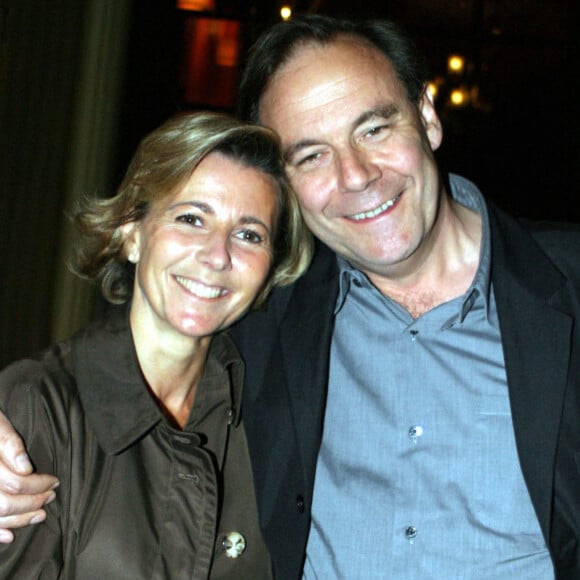 Claire Chazal et Xavier Couture à Paris - Archives 2003