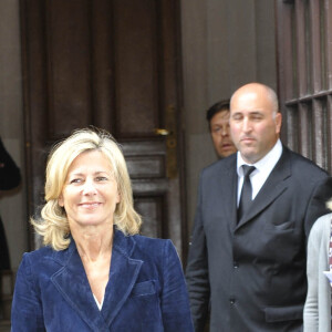 Claire Chazal au défilé Dior à Paris - Archives 2012