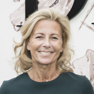 Claire Chazal lors du photocall du défilé de mode Haute-Couture automne-hiver 2017/2018 "Christian Dior" à l'Hôtel des Invalides à Paris, le 3 juillet 2017 © Olivier Borde/Bestimage 