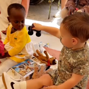 Nabilla voyage au Kenya avec Thomas Vergara et leur fils Milann, où ils ont rendu visite à un orphelinat avec des valises de cadeaux - Instagram