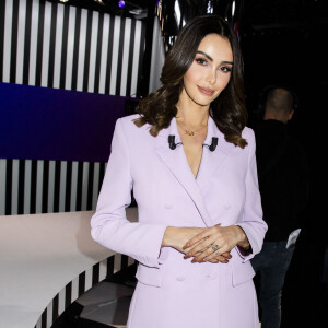 Exclusif - Nabilla Benattia-Vergara - Enregistrement de l'émission "Clique" présentée par M. Achour sur Canal Plus à Issy-les-Moulineaux le 31 janvier 2020. © Jack Tribeca/Bestimage