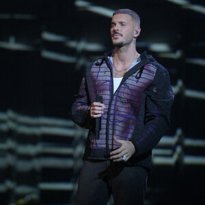 Exclusif - M. Pokora (Matt Pokora) - Enregistrement de l'émission "Spectaculaire" présentée par J.M.Généreux, à La Plaine Saint-Denis. Le 22 septembre 2020  © Pierre Perusseau / Bestimage 