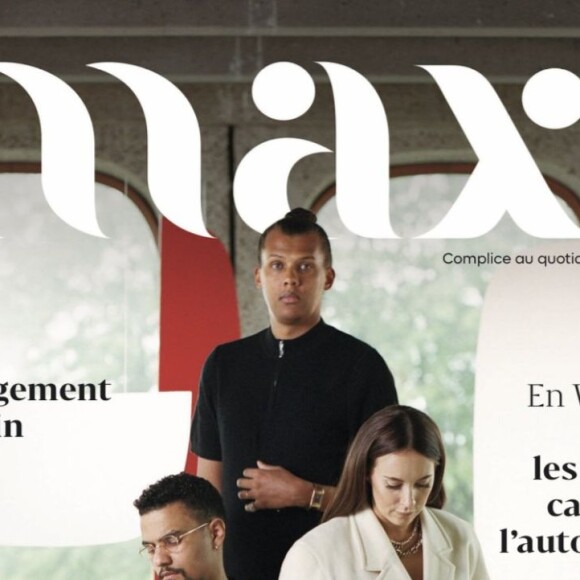 Stromae fait la couverture du magazine Max, avril 2021