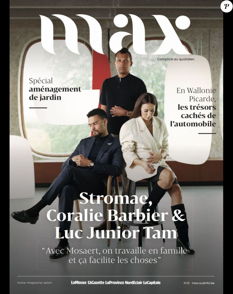 Stromae fait la couverture du magazine Max, avril 2021