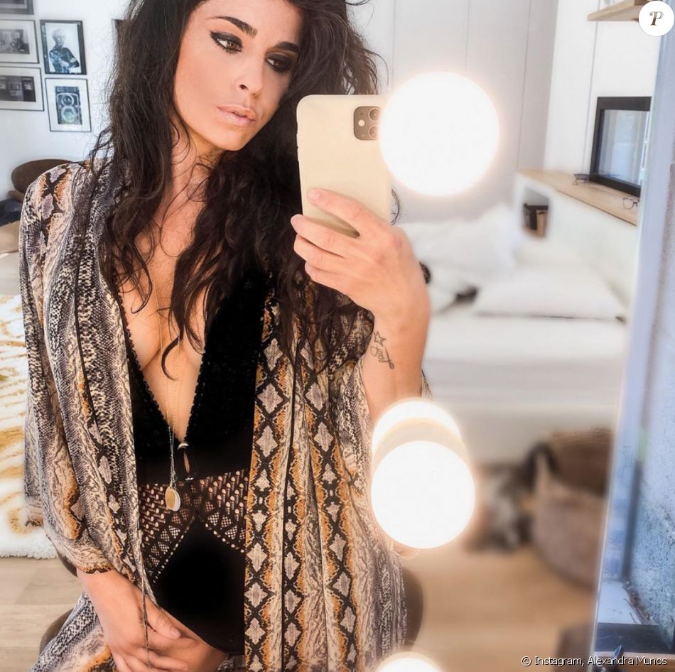 La soeur de Clara Morgane, Alexandra Munos. Mai 2020.