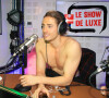 Dylan Thiry (Koh-Lanta, Les Princes de l'amour) lors de l'émission "Le Show de Luxe" sur la Radio Voltage à Paris, France. © Philippe Baldini/Bestimage