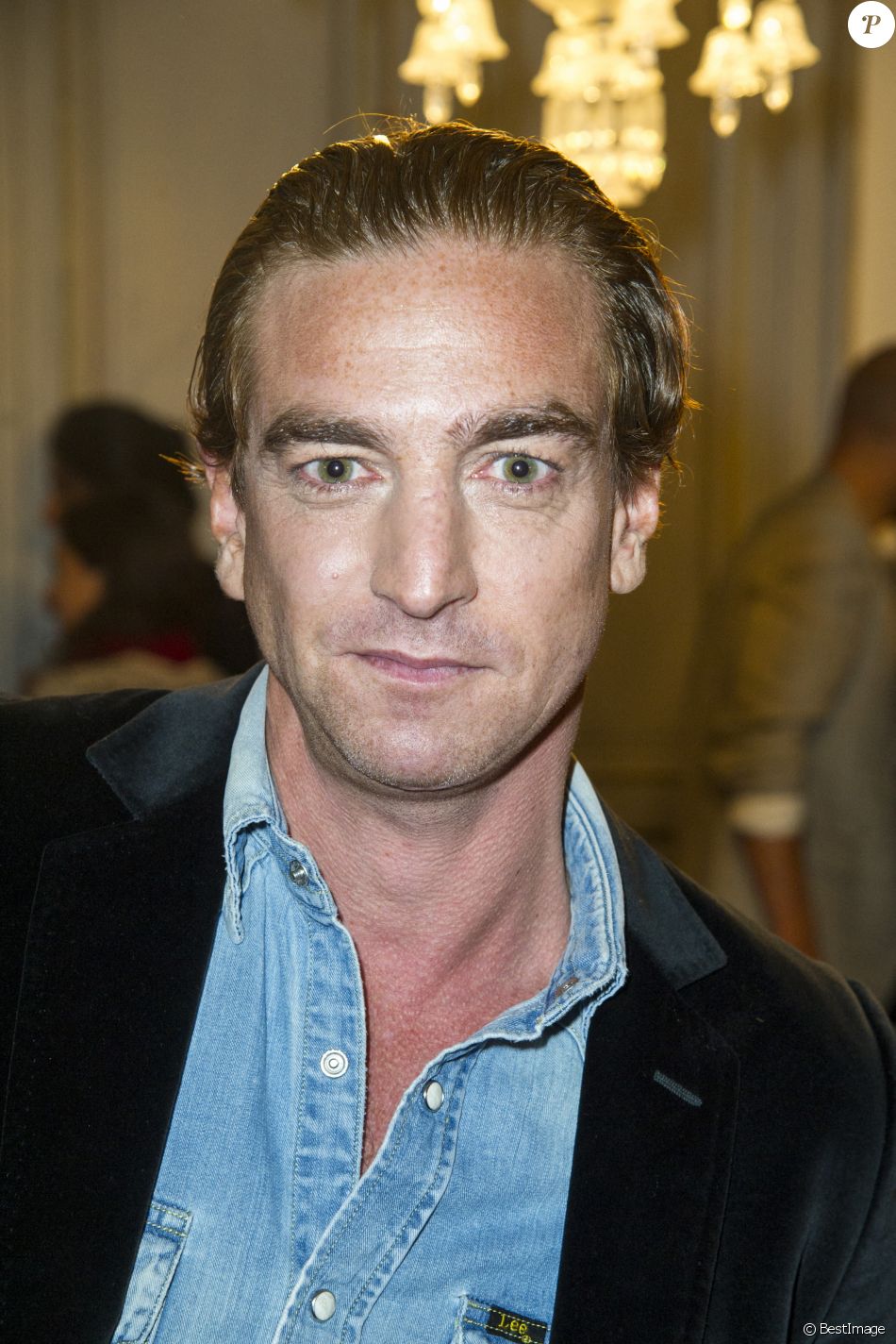 Ludovic Chancel (fils de Sheila) - Soirée Stella & Dot en faveur de l'opération "Octobre rose" à Paris le 15 octobre 2015.