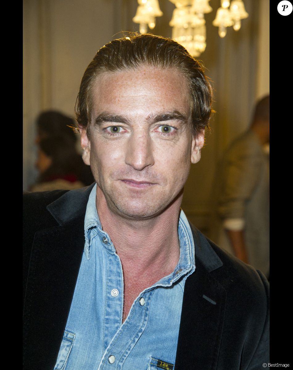 Ludovic Chancel (fils de Sheila) - Soirée Stella & Dot en faveur de l'opération "Octobre rose" à Paris le 15 octobre 2015.